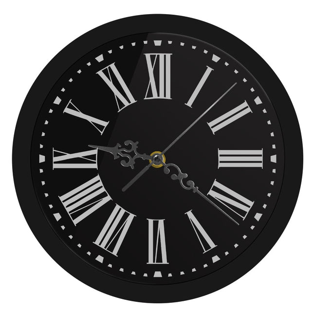 Reloj de pared LED números romanos