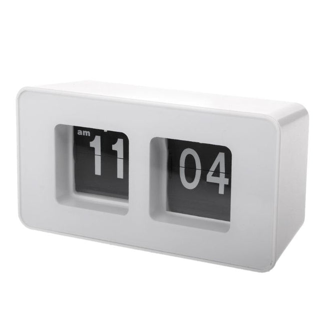 Reloj de mesa flip estilo minimalista