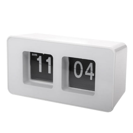 Reloj de mesa flip estilo minimalista