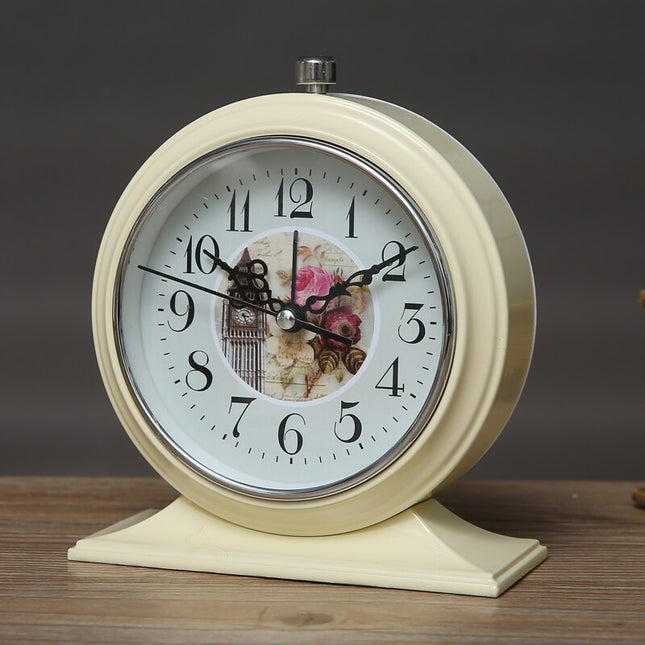 Reloj de sobremesa vintage Torre Eiffel
