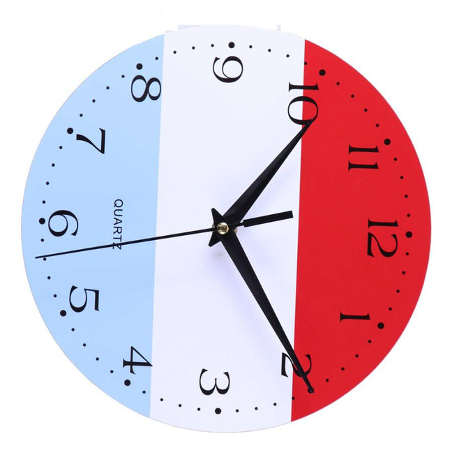 Reloj de pared bandera de España