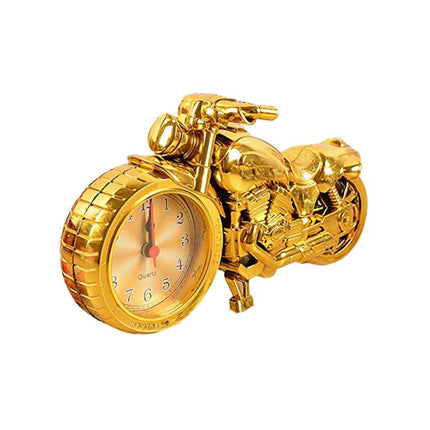 Reloj de mesa miniatura forma moto