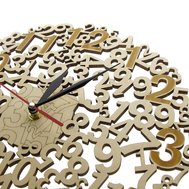 Reloj de pared original números flotantes