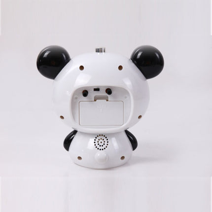 Reloj despertador infantil con diseño panda