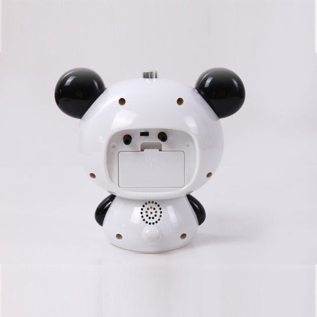 Reloj despertador infantil con diseño panda