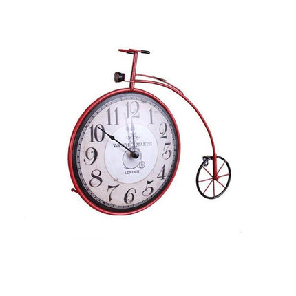 Reloj de mesa bicicleta antigua vintage