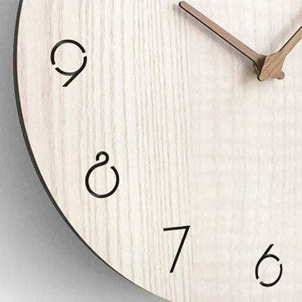 Reloj de pared redondo estilo nórdico
