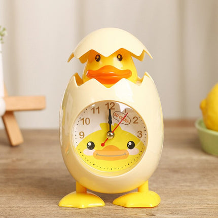 Despertador infantil pollito saliendo del huevo