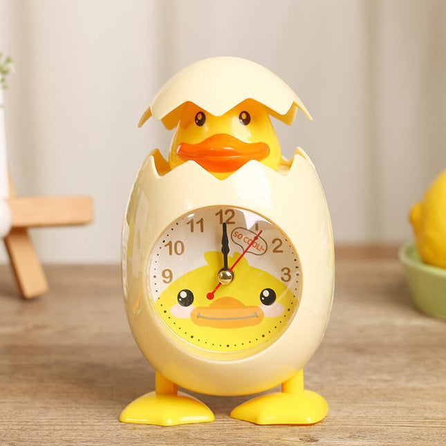 Despertador infantil pollito saliendo del huevo