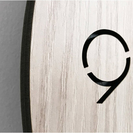 Reloj de pared redondo estilo nórdico