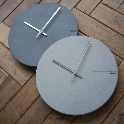 Reloj de pared nórdico color antracita