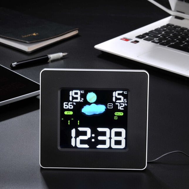 Estación Meteorológica con Despertador Digital