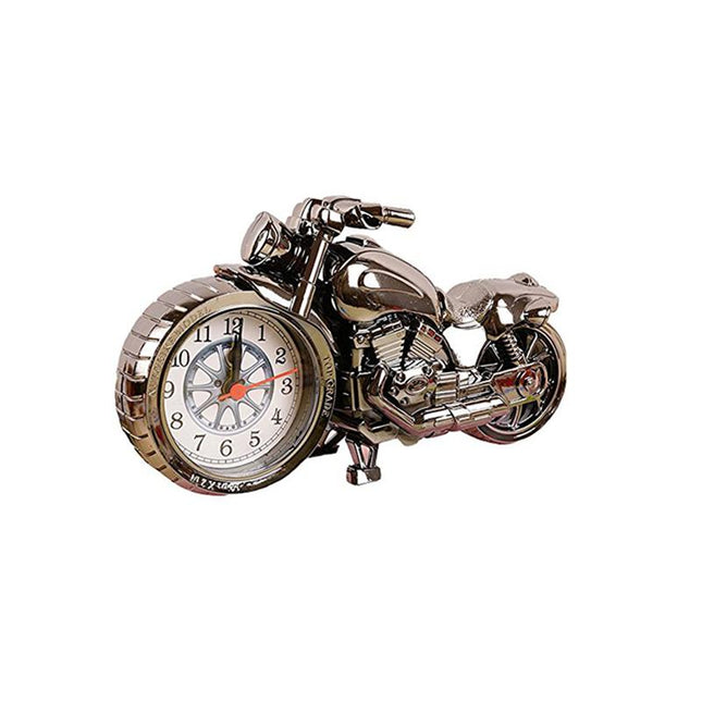 Reloj de mesa miniatura forma moto