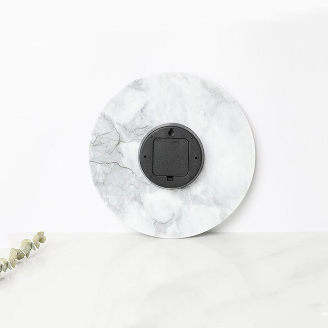 Reloj de pared mármol diseño minimalista