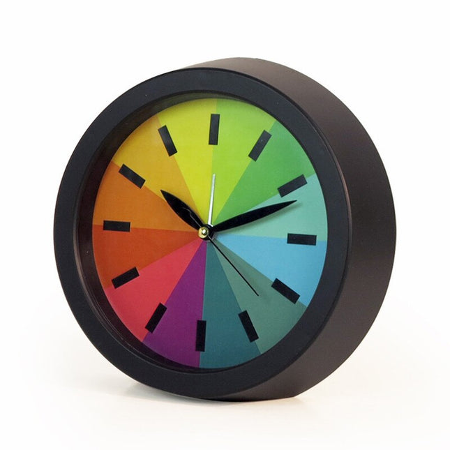 Reloj despertador infantil diseño arcoíris