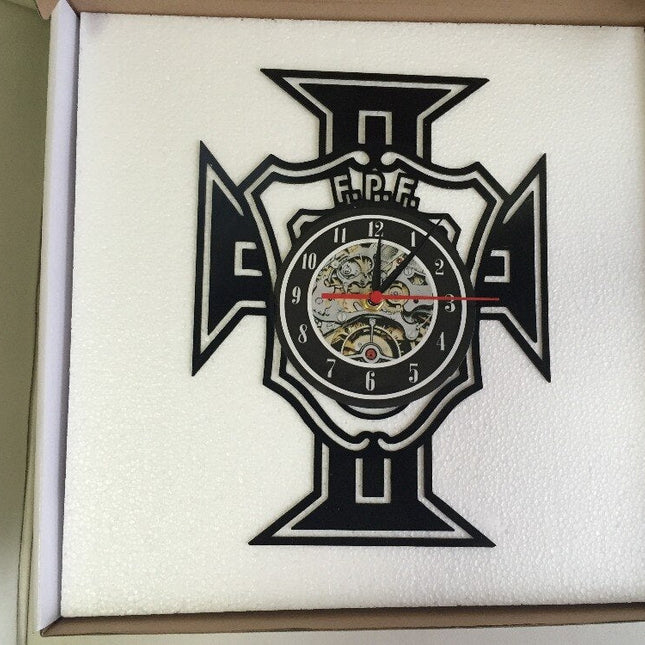 Reloj de vinilo escudo de Portugal