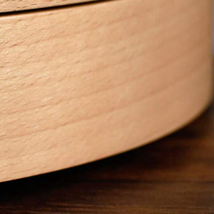 Reloj de pared de madera nórdico