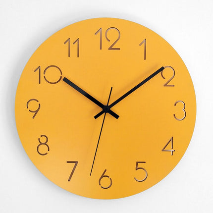 Reloj de pared redondo diseño moderno