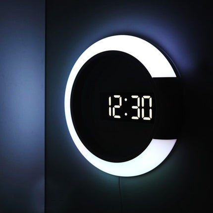 Reloj digital de pared diseño moderno