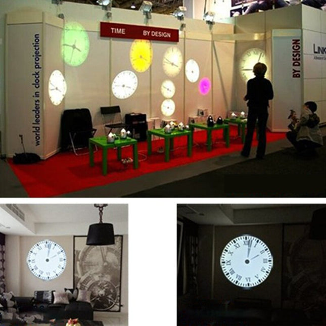 Reloj proyector de pared con luz