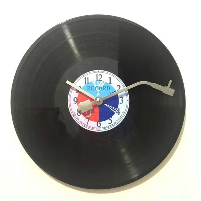 Reloj de pared diseño tocadiscos vinilo