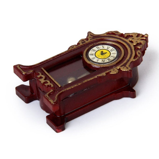 Mini reloj de péndulo decorativo vintage