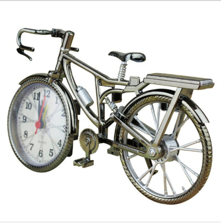 Reloj de mesa original forma bicicleta