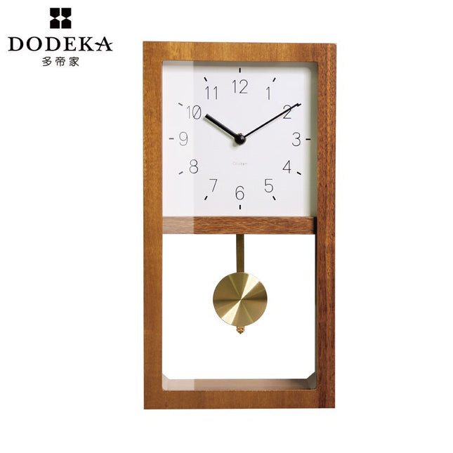 Reloj de sobremesa de madera péndulo