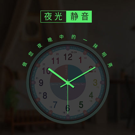Reloj de pared educativo para niños