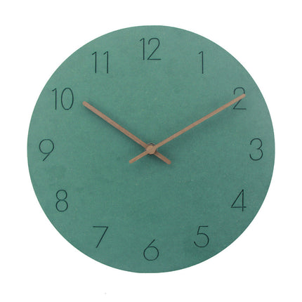 Reloj de pared redondo estilo minimalista