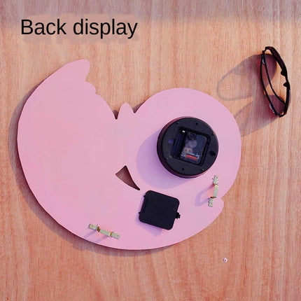 Reloj de pared infantil conejo luna
