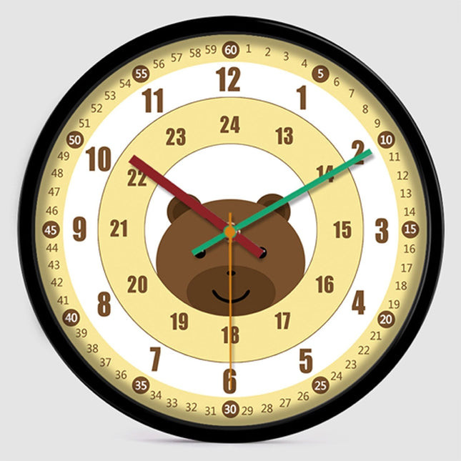Reloj de pared educativo para niños