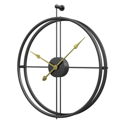 Reloj de pared metálico diseño nórdico