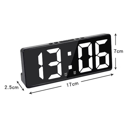 Reloj despertador digital LED de mesa