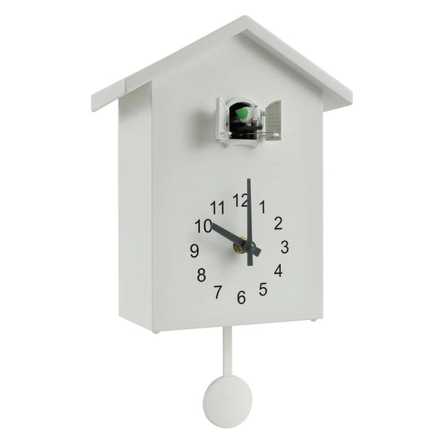 Reloj de cuco de pared moderno blanco