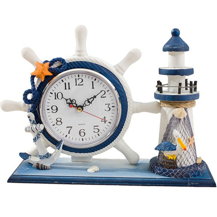 Reloj de sobremesa decorativo estilo náutico