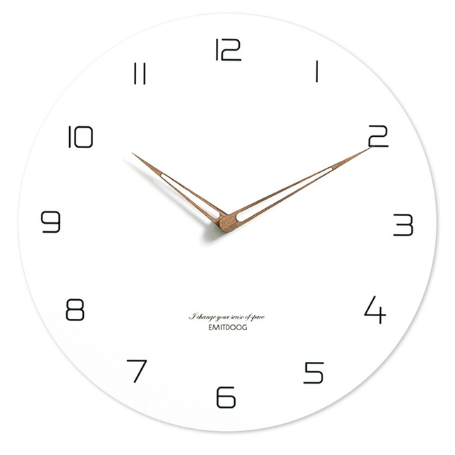 Reloj de pared de diseño para baño