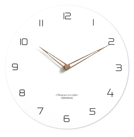 Reloj de pared de diseño para baño