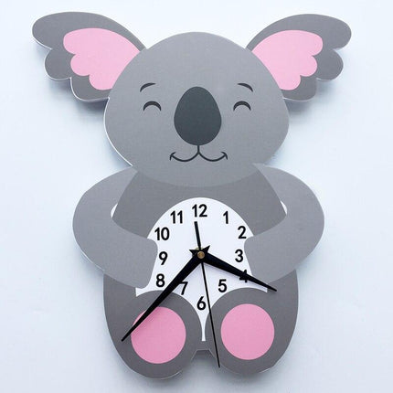 Reloj de pared para niños koala
