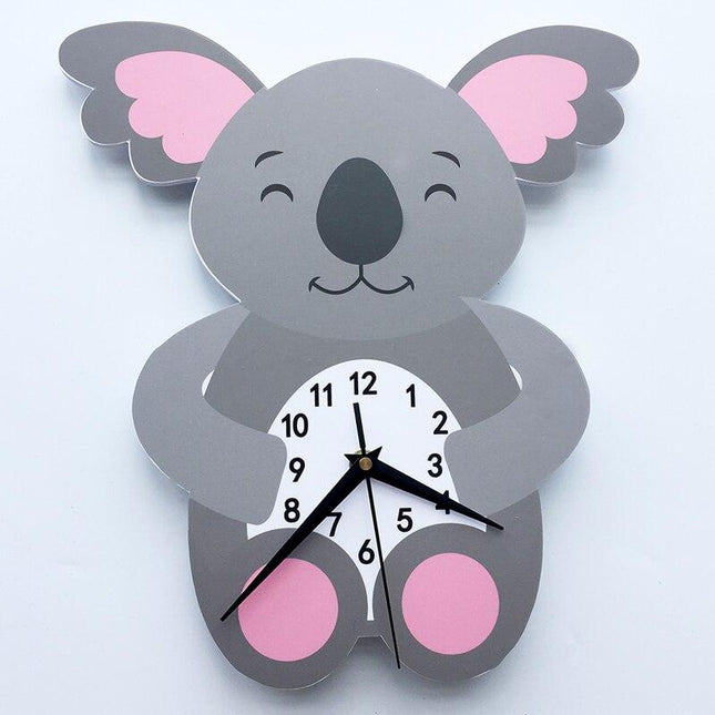 Reloj de pared para niños koala
