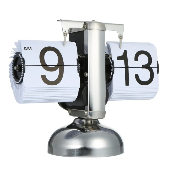 Reloj de mesa retro estilo flip