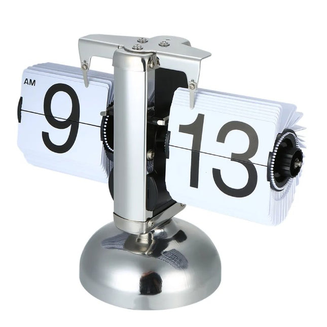 Reloj de mesa retro estilo flip
