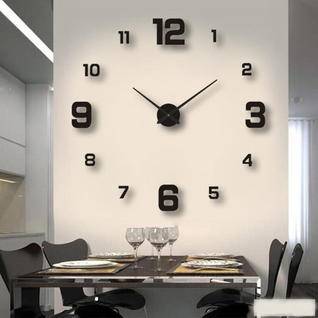 Reloj de pared adhesivo diseño moderno