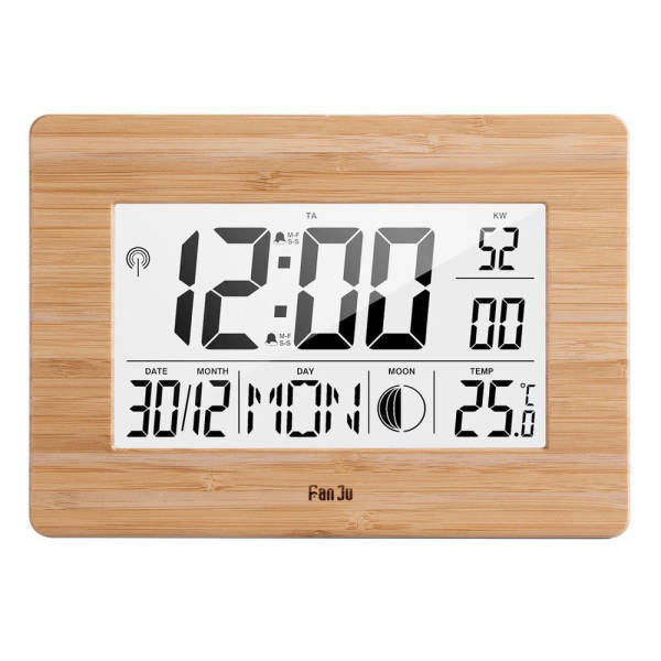 Reloj digital con fecha para mayores