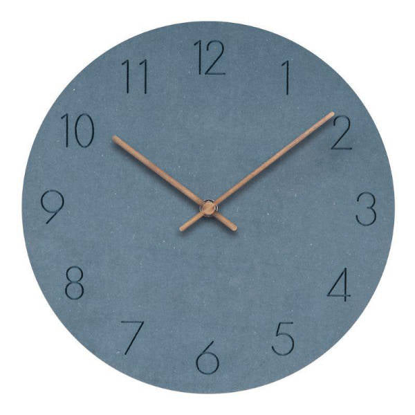 Reloj de pared redondo estilo minimalista