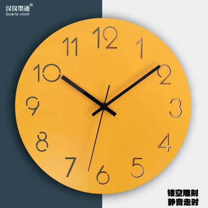 Reloj de pared redondo diseño moderno