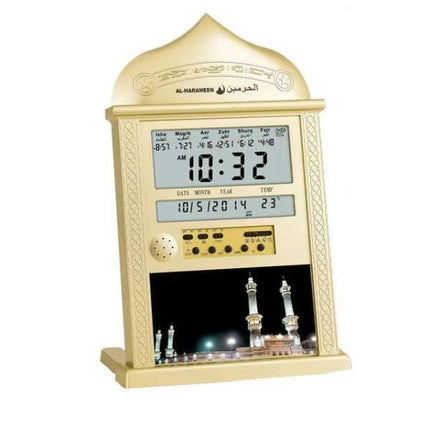Reloj de mesa digital para oración