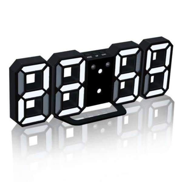 Reloj de pared 3D con luz LED