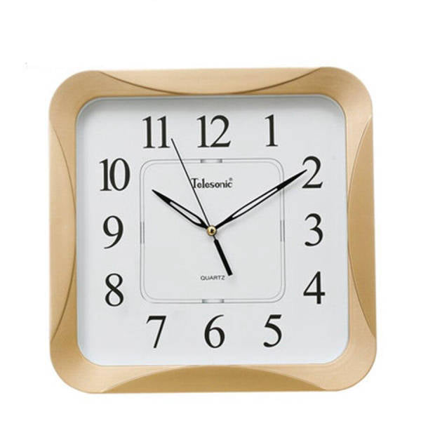 Reloj de pared cuadrado diseño clásico