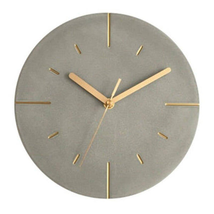 Reloj de pared moderno color gris